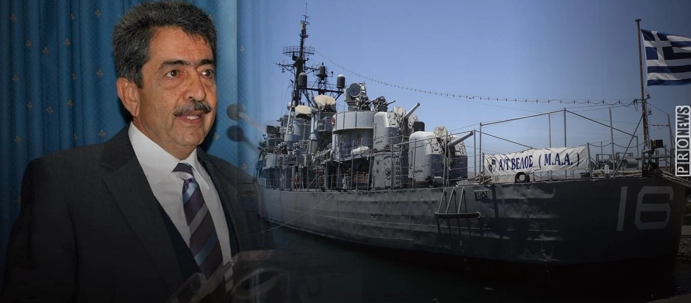 Π.Χατζηπέρος: Ερώτηση στον ΥΠΕΘΑ για το μουσείο «Αντιτορπιλικό Βέλος»